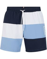 BOSS - Court Quick-Drying Swimming Trunks - Lyst