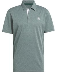 adidas - Heather Polo Shirt - Lyst