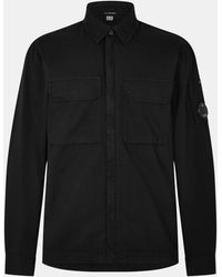 C.P. Company - Gabard Overshirt - Lyst