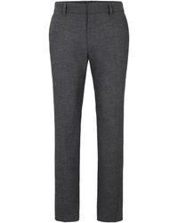 BOSS - P Genius Cw Straight Leg Trousers - Lyst