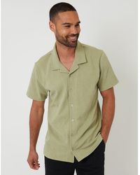 Threadbare - Darvel Short-Sleeve Patterned Shirt - Lyst
