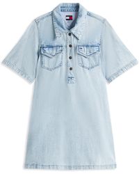 Tommy Hilfiger - Tj Denim A-Line Dress - Lyst