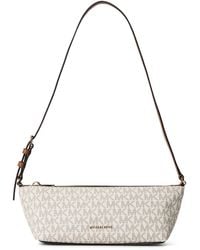 MICHAEL Michael Kors - Laila Small East-West Coated Canvas Shoulder Bag - Lyst