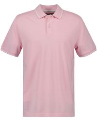 GANT - Tipped Pique Polo Shirt - Lyst