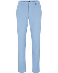 BOSS - Kaito Slim Fit Chinos Trousers - Lyst