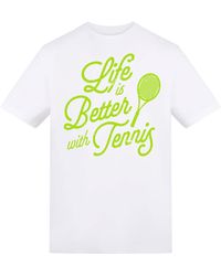 AWD - Adults Printed Tennis Tee - Lyst