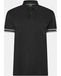 BOSS - Performance Sleek Button-Up Polo Shirt (Zone) - Lyst