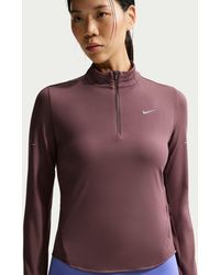 Nike - Swift 1/4-Zip Running Top - Lyst