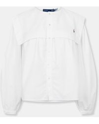 Polo Ralph Lauren - Cotton Long Sleeve Plain Shirt - Lyst