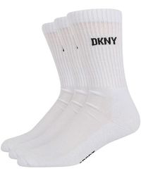 DKNY - Ribbed 3 Pack Socks - Lyst
