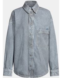 HUGO - Long-Sleeve Denim Shirt - Lyst