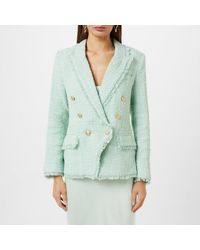 L'Agence - Kenzie Structured Blazer - Lyst