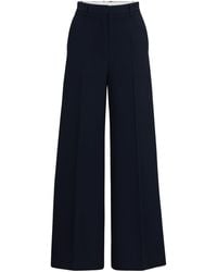 BOSS - Tikela Straight Leg Trousers, Straight Leg Design - Lyst