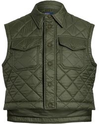 Polo Ralph Lauren - Quilted Patch-pocket Recycled Nylon Jacket - Lyst