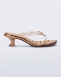 Melissa - Thong Kitten Heel Sandal - Lyst