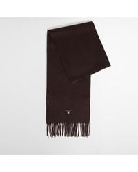 Barbour - Plain Lambswool Scarf - Lyst