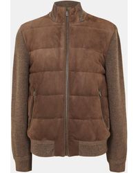 Pal Zileri - Structured Leather Jacket - Lyst