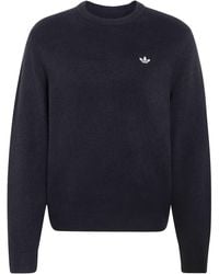 adidas Originals - Og Wool-Blend Cable Knit Jumper - Lyst