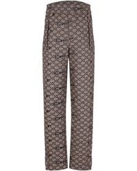 Off-White c/o Virgil Abloh - Mono Track Pant Monogram Trousers - Lyst