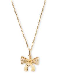 Agent Provocateur - Brietta Bow Necklace - Lyst
