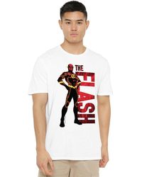 Dc Comics - The Flash Silhouette T-Shirt - Lyst