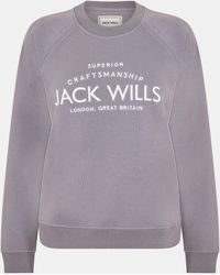 Jack Wills - Hunston Graphic Crew Neck Sweatshirt - Lyst
