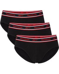 Reebok - 3 Pack Cotton Briefs - Lyst
