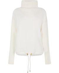Varley - Hannah Cowl Neck Sweat - Lyst