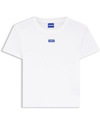 HUGO - Baby Tee B 10257055 01 - Lyst