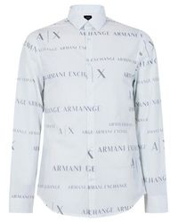 Armani Exchange - Camicia - Lyst