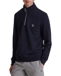 Paul Smith - Regular Half Zip Sweatshirt - Lyst