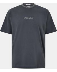 Jack Wills - Jacquard T-Shirt - Lyst