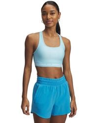 Under Armour - Ua Crossback Mid Bra - Lyst