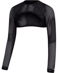 Speedo - Mesh Long-Sleeve Performance Gym Top - Lyst