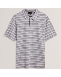 Ted Baker - Short Sleeve Polo Shirt - Lyst
