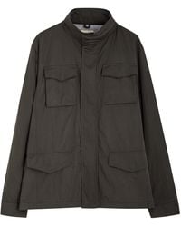 Aurélien - Tech Cotton Cashmere Field Jacket - Lyst