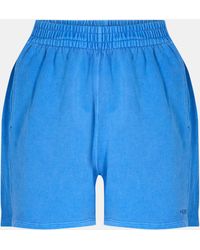 DKNY - Terry Jersey Jogger Shorts - Lyst