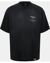 Represent - Revere Manor Cotton Hemp Short Sleeve Oversized T-Shirt - Lyst