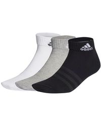 adidas - Thin And Light 3pk Ankle Socks Ladies - Lyst