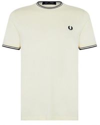 Fred Perry - Twin Tipped T-shirt - Lyst