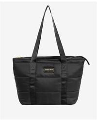 Barbour - Monaco Quilted Tote Bag - Lyst