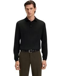 BOSS - Lancione Long-Sleeve Polo - Lyst