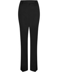 Tom Ford - Wool Silk Straight Leg Trousers - Lyst