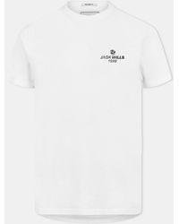 Jack Wills - Jw Reverse Print Regular Fit T-Shirt - Lyst