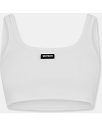 WRSTBHVR - Worst B Jetty Strappy Crop Top - Lyst