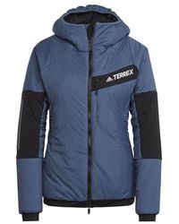 adidas - Terrex Techrock Stretch Primaloft Hooded Jacket - Lyst