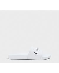 Calvin Klein - Pool Logo Sliders - Lyst