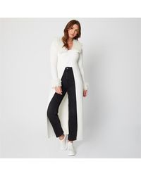 Be You - Maxi Textured Knit Cardigan - Lyst