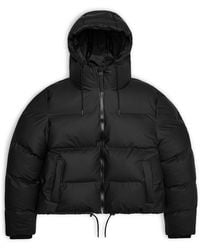 Rains - Alta Water-Resistant Quilted Short Puffer Jacket - Lyst