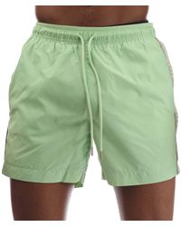 HUGO - Fab Logo Tape Swim Shorts - Lyst